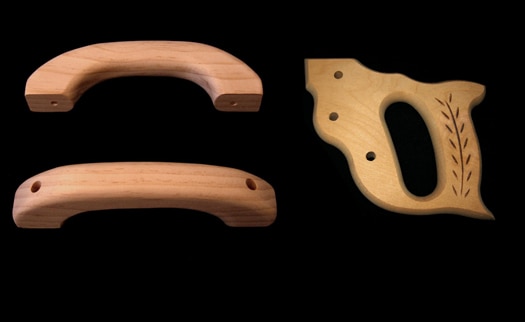 Flat handles